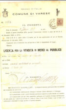 1927 varese licenza usato  Milano