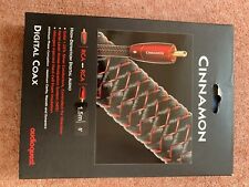 Audioquest cinnamon coax for sale  LEAMINGTON SPA