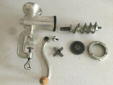 New Porkert # 10 Meat Grinder Cast Iron Hand Crank Chrome made in Czech Republic for sale  Canada