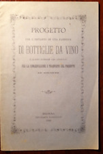 C17749 opuscolo progetto usato  Zola Predosa