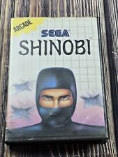 Usado, Shinobi (Sega Master System, 1988) CiB completo com manual TESTADO comprar usado  Enviando para Brazil