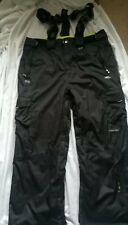 Trespass Men's TP75 Thermal/Waterproof/Ski/Snowboarding Black Trousers Size XL for sale  SWANLEY