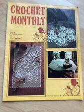 Crochet monthly old for sale  POOLE