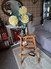 small wooden step ladder for sale  BURNLEY