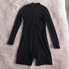 Womens black ribbed for sale  LEWES