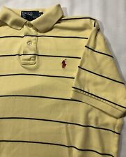 Camisa amarela listrada Polo Ralph Lauren masculina manga curta tamanho SP comprar usado  Enviando para Brazil
