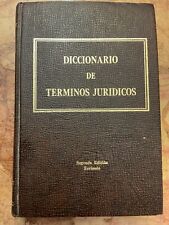Usado, Diccionario de Terminos Jurídicos - (Términos Multilingües Traducidos) Español 1985 segunda mano  Embacar hacia Argentina