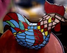 Stained glass rooster for sale  Rome