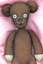 Mr Bean Inspired Teddy Bear Toy Easy KNITTING PATTERN DK 45.5cm 18" TV character for sale  LLANELLI