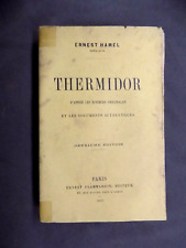 Thermidor sources originales d'occasion  Poitiers