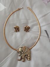 Elephant neckless earrings for sale  Reidsville
