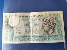 Carta moneta 500 usato  Roma