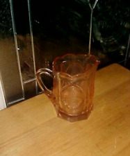 glass pitcher depression pink for sale  Norwood