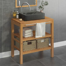 Tidyard Wooden Bathroom Vanity Cabinet with Black Marble Sink and 2 Storage W7M3 for sale  Shipping to South Africa