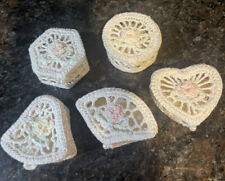Set ivory crocheted for sale  San Leandro