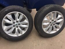 land rover freelander 2 Set Of 4 alloy wheels 18 in., used for sale  CHESTERFIELD