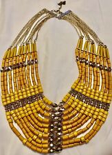 Beaded necklace bib for sale  Covington