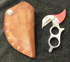 Vintage Wyoming Knife ( WK-WKBC ) With Leather Sheath for sale  Spokane