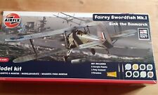 Airfix Fairey Swordfish Mk.I 1:72 Plane Model Kit  for sale  ROSSENDALE