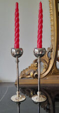 Coppia eleganti candelabri usato  Italia