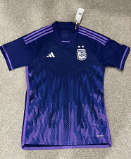 NOVA Camisa Oficial Genuína Adidas Argentina Away Copa do Mundo 2022 Tamanho Médio Novo com etiquetas comprar usado  Enviando para Brazil