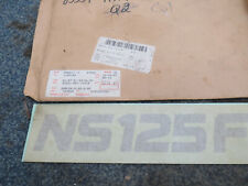 Honda nsr125f decal for sale  CHESTER LE STREET