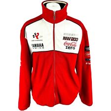 Rob Mac Racing Jacket Yamaha Medium Zip Up Red Motors Racing Fleece M for sale  Shipping to South Africa