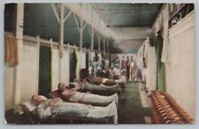 Usado, Hot Springs Arkansas ~ Interior de casa de baño herradura ~ La gente descansa en cunas ~ PC 1912 segunda mano  Embacar hacia Argentina