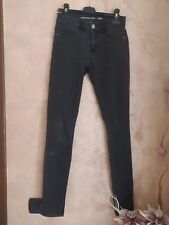 Jeans nero skinny usato  Avella