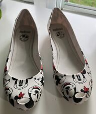 Sapato Minnie Mouse Melissa Ultragirl + Mickey Disney Slip-On-Branco Tamanho 7 comprar usado  Enviando para Brazil