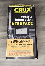 Crux swrgm49 radio for sale  Waukegan