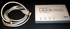 Usado, Interface Roland Edirol UM-2 USB MIDI, Super MPU32, 2x MIDI IN, 2x MIDI OUT comprar usado  Enviando para Brazil