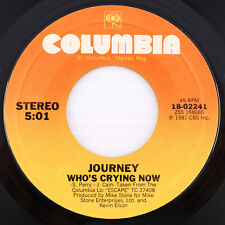 Journey - Who's Crying Now/Mother, Father - 1981 45 rpm Santa María 18-02241 segunda mano  Embacar hacia Argentina
