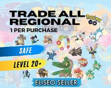 Used, Trade Regional Pokemon - Any Regional All Gens - Trade Regional UNOVA / KALOS for sale  New York