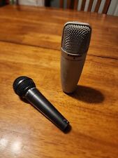 Lote de 2 microfones de palco vocal dinâmico Samson R31S + condensador de estúdio USB C01U comprar usado  Enviando para Brazil