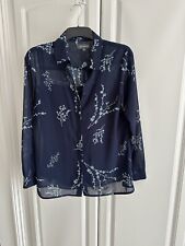 Ladies blue blouse for sale  ELY