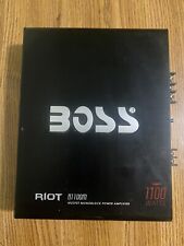 Amplificador de potência monobloco BOSS Riot R1100M Mosfet 1100 Watts comprar usado  Enviando para Brazil