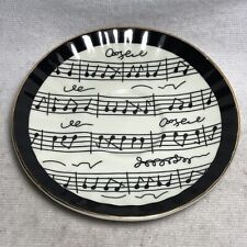 Placa de pires 5,625” A Special Place notas musicais lábio dourado, usado comprar usado  Enviando para Brazil