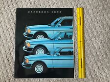 Mercedes 1984 brochure for sale  West Chester