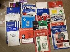 Football programmes collection for sale  EGHAM