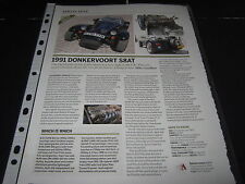 Donkervoort 1991 article d'occasion  Expédié en Belgium