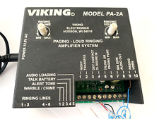 Viking Pa-2A Multi-Line Loud Ringer And Paging Amplifier With Power Cord for sale  Shipping to South Africa