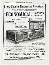 Kitchenalia Restaurant Cooking Range Economical Range Ltd 1912 Advertisement Ad segunda mano  Embacar hacia Spain