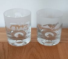 Pair whiskey tumblers for sale  BARRY