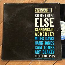 Cannonball Adderley Somethin’ Else NY Ear Blue Note lp Miles Davis 1595 comprar usado  Enviando para Brazil