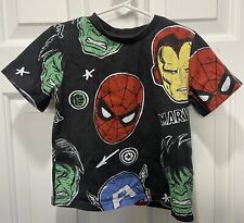 Camiseta Marvel Avengers H&M EUA Tamanho 3/4 T Criança Homem de Ferro, Hulk, Capitão A e ASM comprar usado  Enviando para Brazil