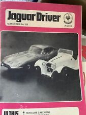 Jaguar driver magazine for sale  BALLYNAHINCH