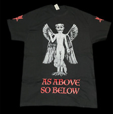 Pazuzu As Above So Below  Baphomet Inverted Pentagram T Shirt MEDIUM Size for sale  Shipping to South Africa