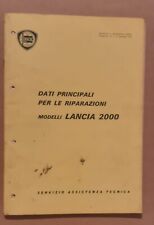 Libretto dati principali usato  Italia