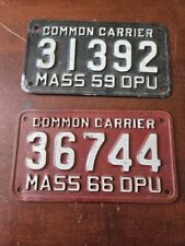 license mass plates pair for sale  Lakeville